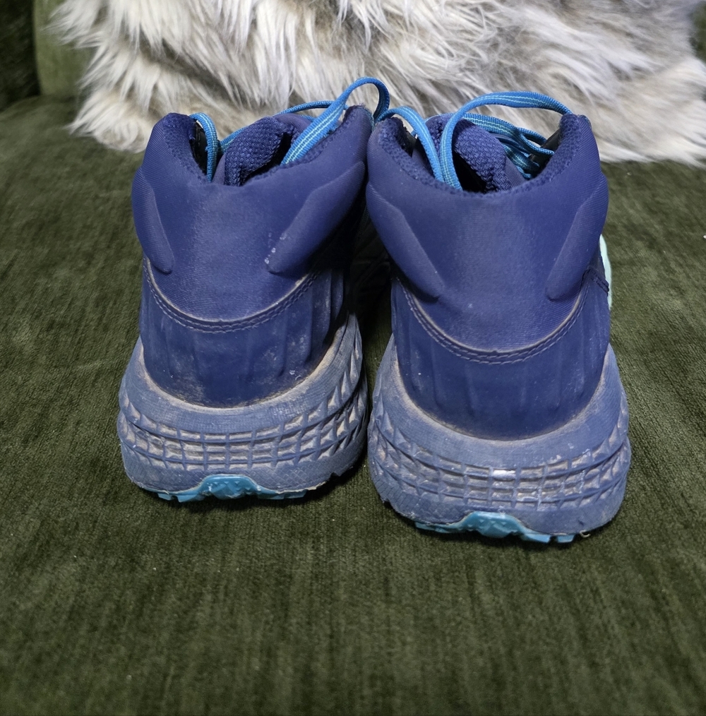 Hoka One One Blue Athletic Shoes